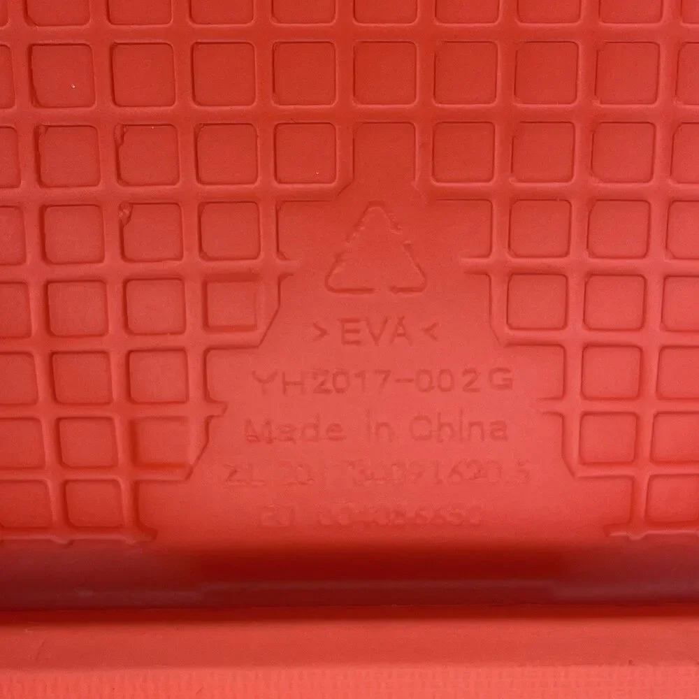 Kids Tablet Case 10 Inch EVA Foam Shockproof Red with Handle Kickstand
